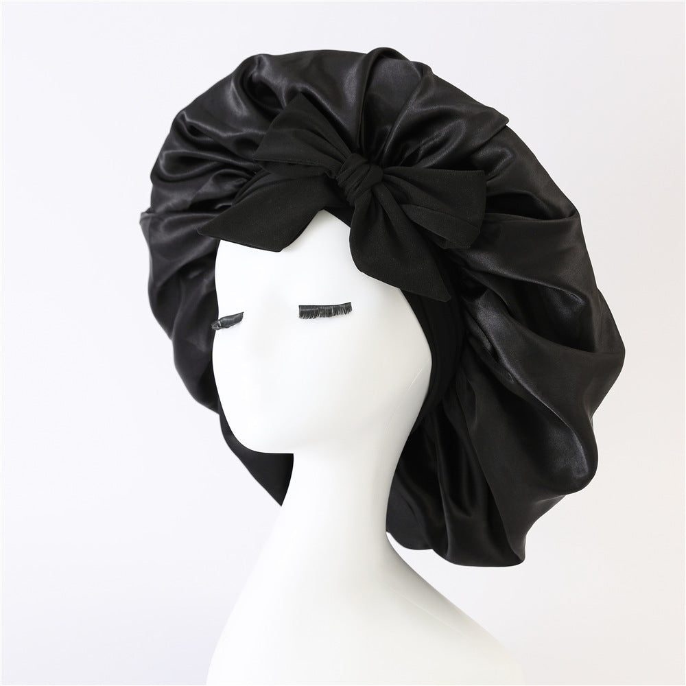 Silky Satin Bonnet for Women