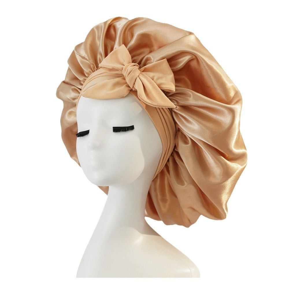 Silky Satin Bonnet for Women