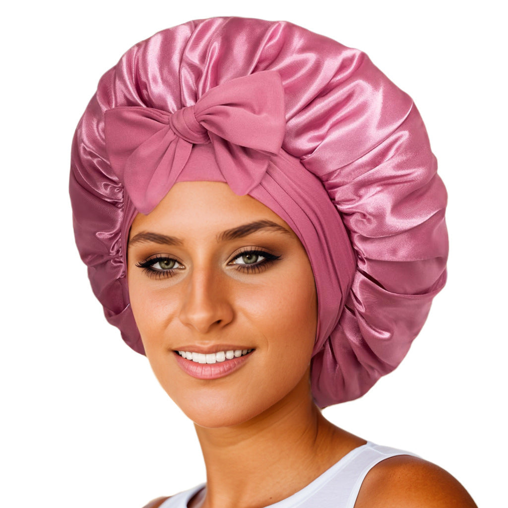 Silky Satin Bonnet for Women