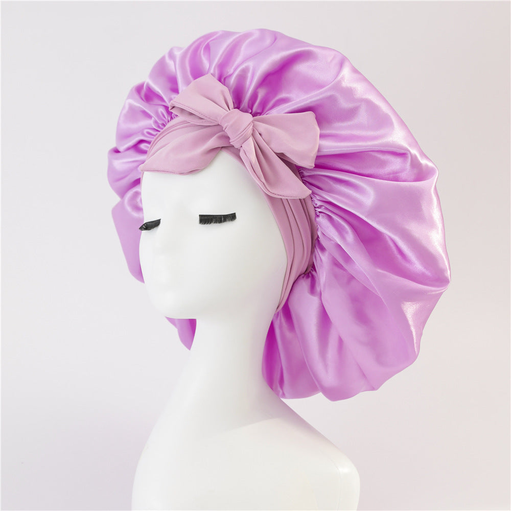 Silky Satin Bonnet for Women