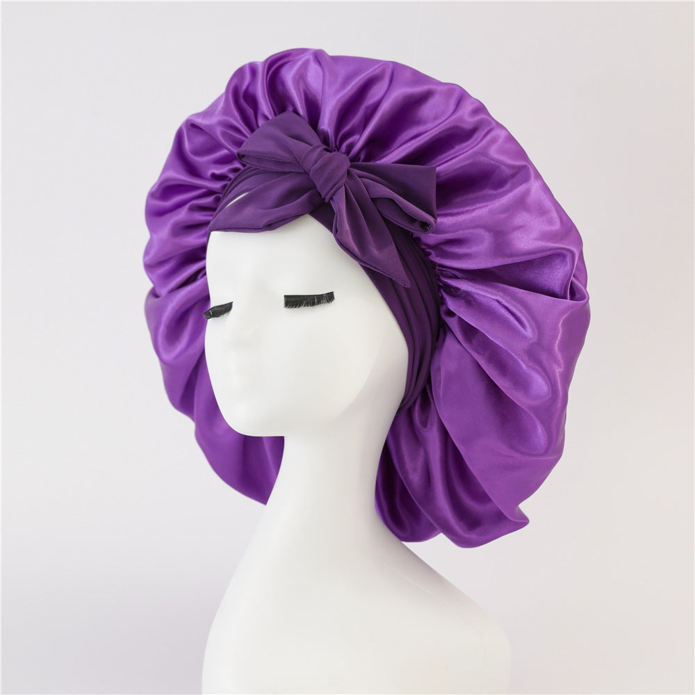 Silky Satin Bonnet for Women