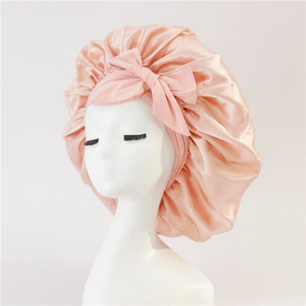 Silky Satin Bonnet for Women