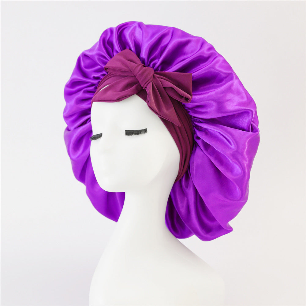 Silky Satin Bonnet for Women