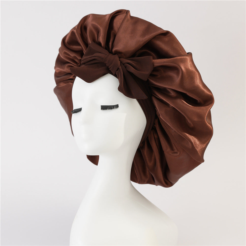 Silky Satin Bonnet for Women