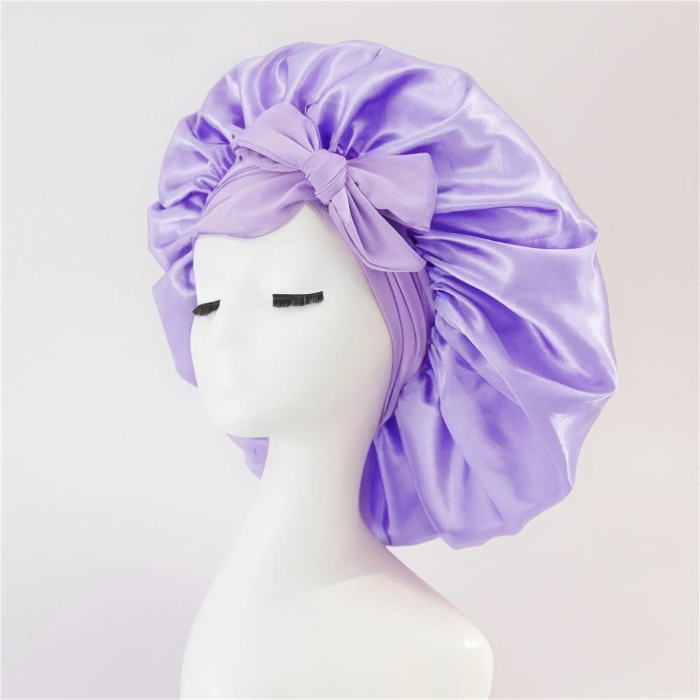 Silky Satin Bonnet for Women