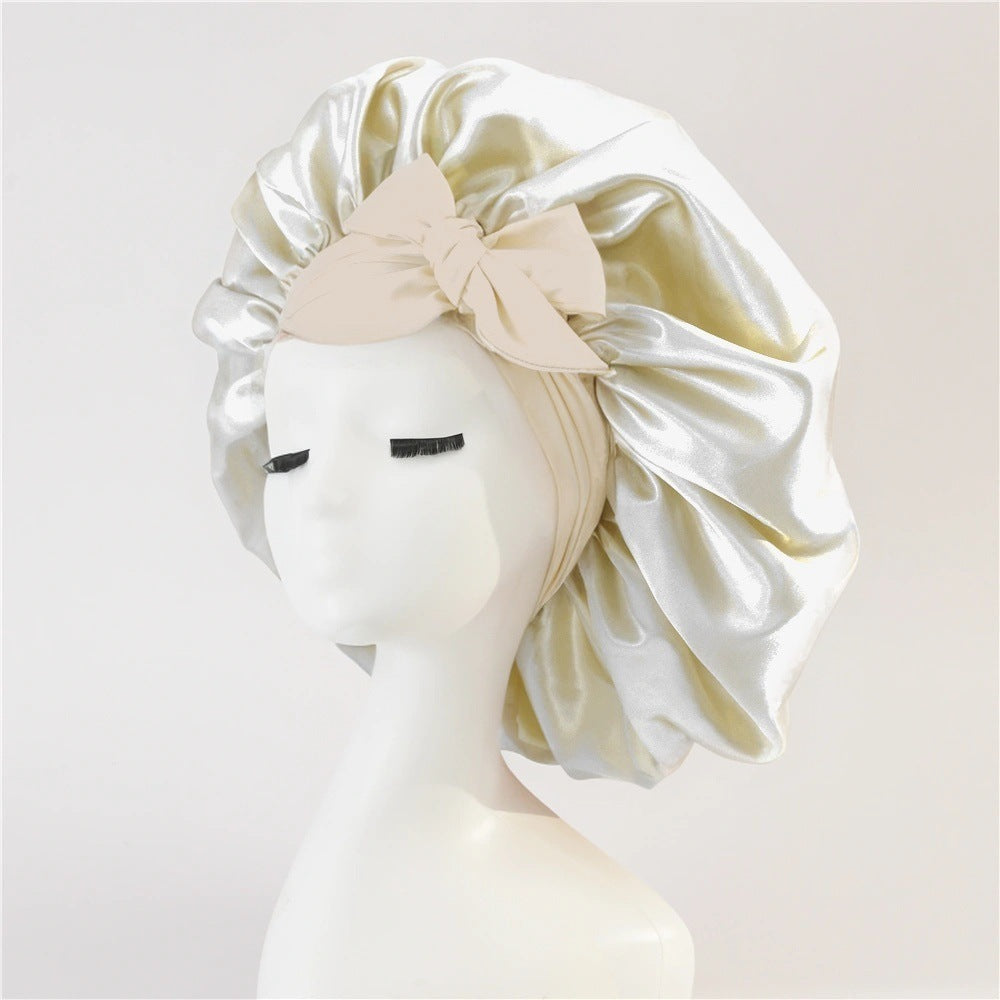 Silky Satin Bonnet for Women