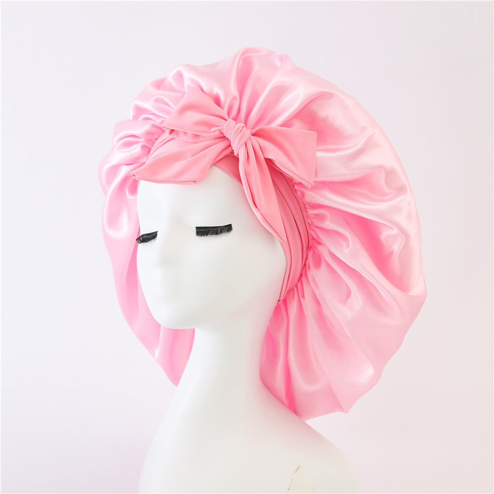 Silky Satin Bonnet for Women
