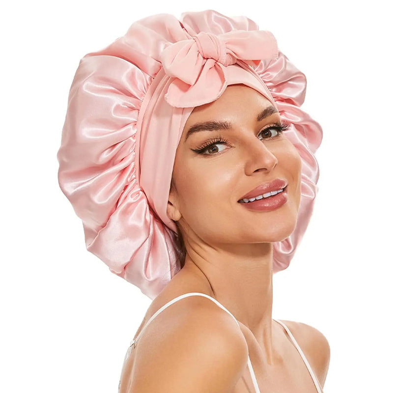 Silky Satin Bonnet for Women