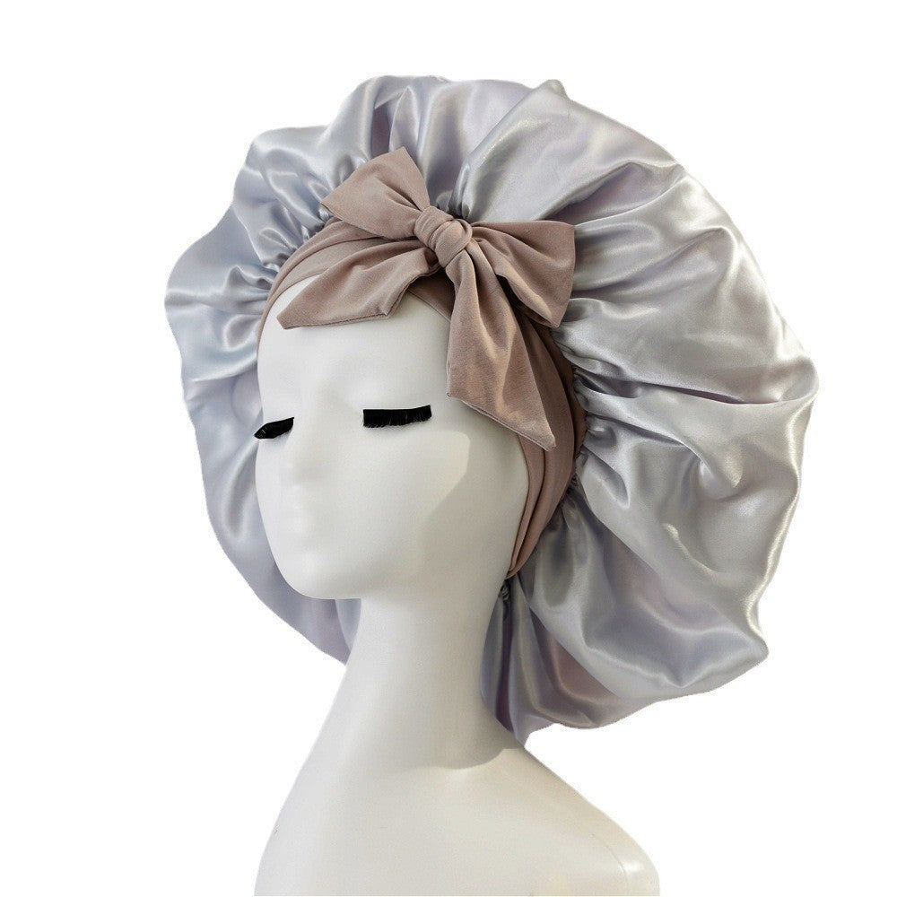 Silky Satin Bonnet for Women