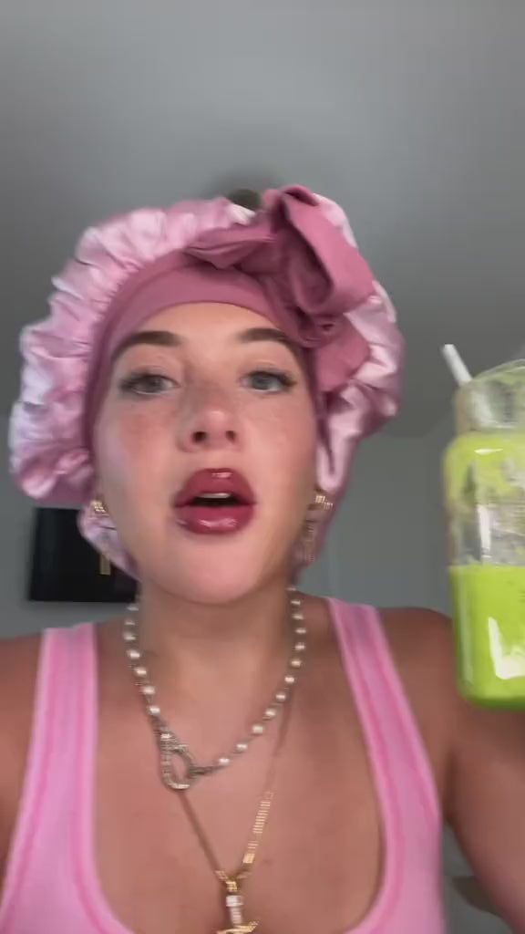 Silky Satin Bonnet for Women